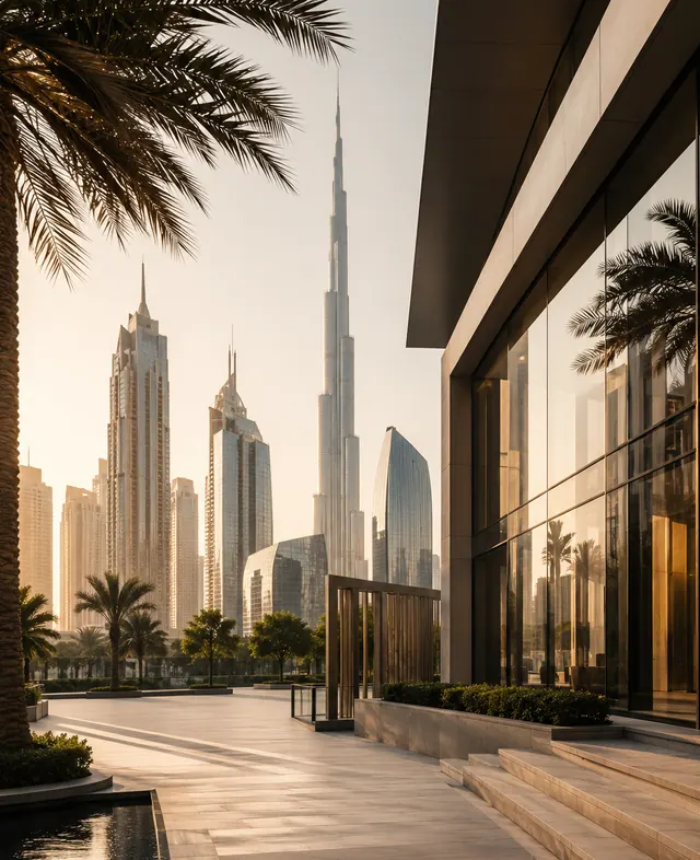 Dubai skyscrapers, UAE